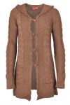 Strickjacke in extra lang