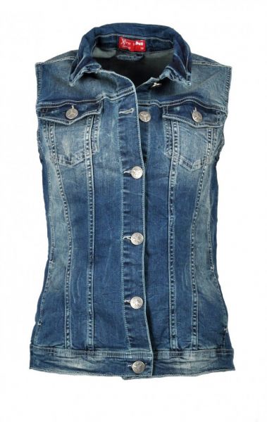 Jeans-Weste