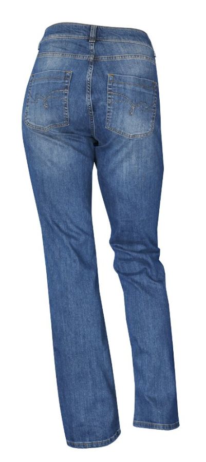 Jeans Alena gerades Bein