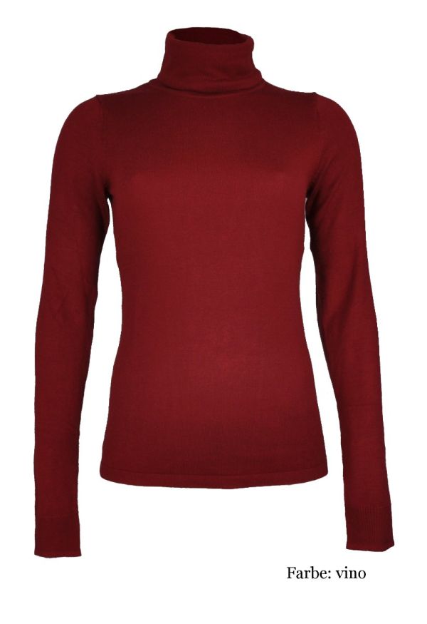 Rollkragen-Pullover