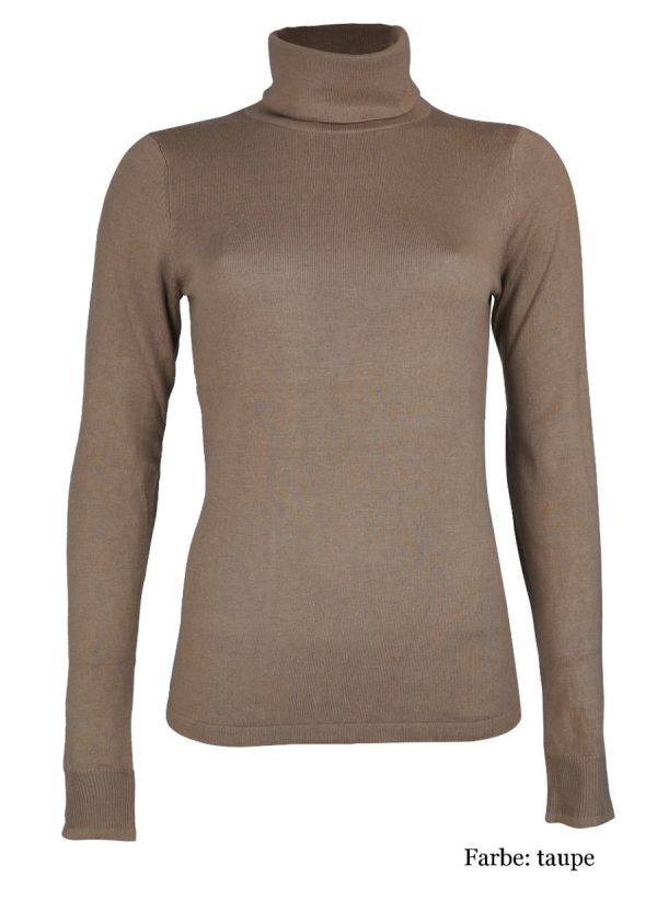 Rollkragen-Pullover
