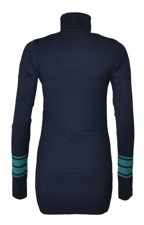 Rollkragen-Strickpullover