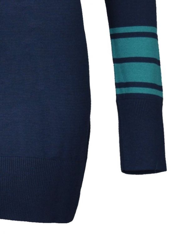 Rollkragen-Strickpullover
