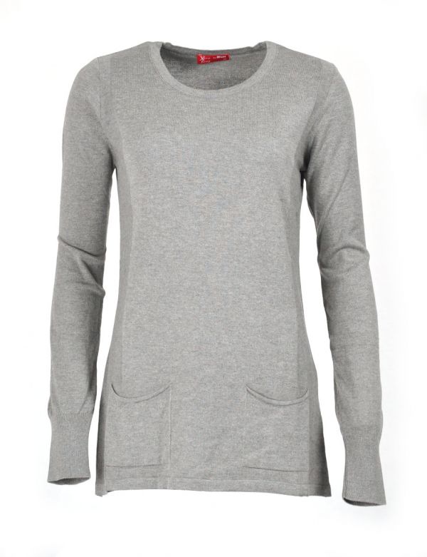 Feinstrick-Pullover