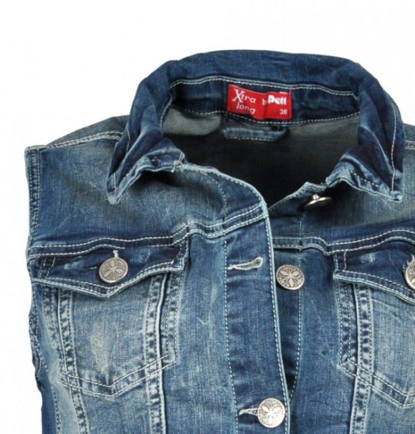 Jeans-Weste